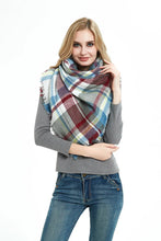 Square Blanket Talma Scarf Women's Neck Warmer Plus-sized Size Talma