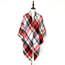 Square Blanket Talma Scarf Women's Neck Warmer Plus-sized Size Talma