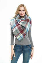 Square Blanket Talma Scarf Women's Neck Warmer Plus-sized Size Talma